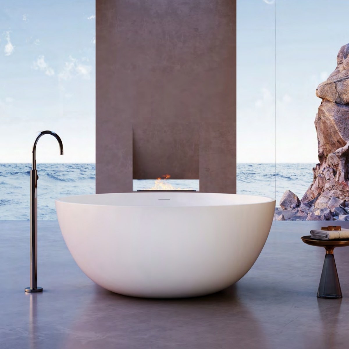 Artificial Stone Bathtub